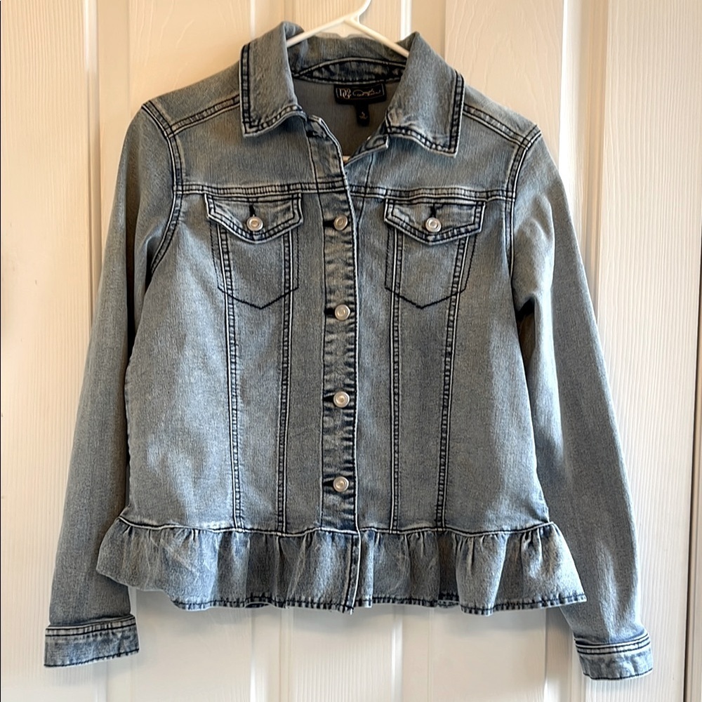 DG2 Diane Gilman denim jacket